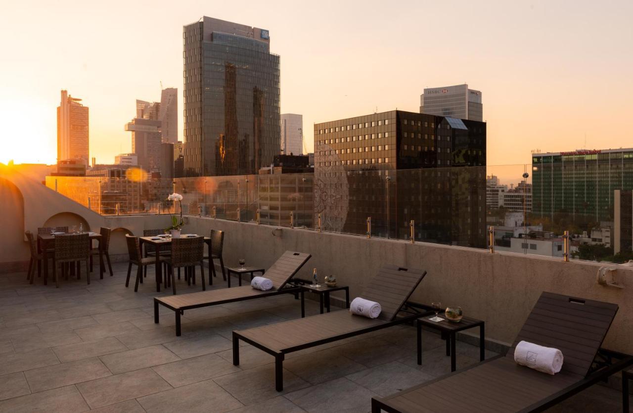Eurostars Zona Rosa Suites Μεξικό Εξωτερικό φωτογραφία Rooftop pool at the Hotel Indigo Los Angeles Downtown