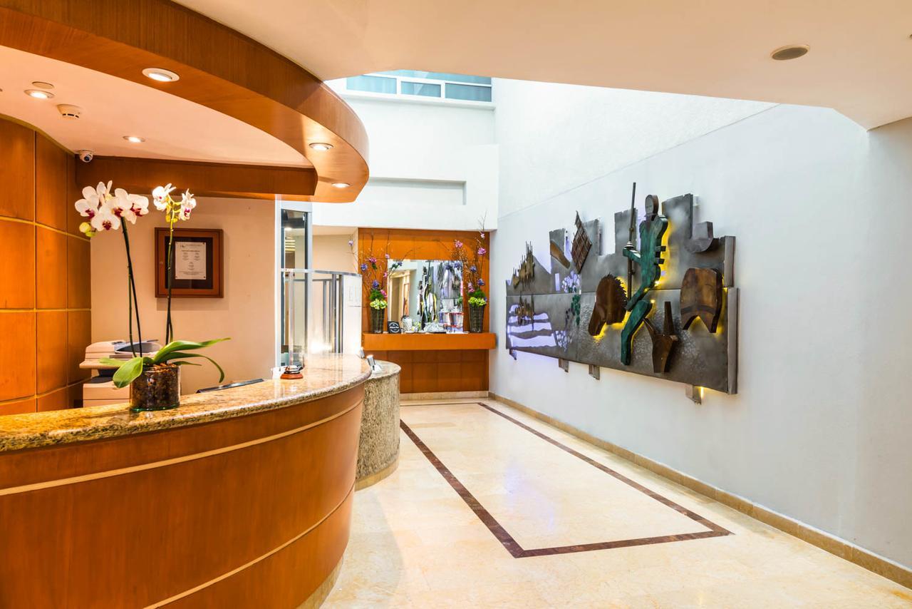 Eurostars Zona Rosa Suites Μεξικό Εξωτερικό φωτογραφία The lobby of the hotel