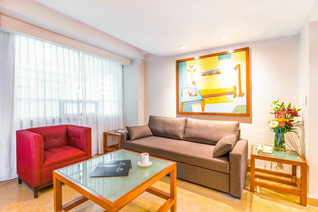 Eurostars Zona Rosa Suites Μεξικό Εξωτερικό φωτογραφία Living room